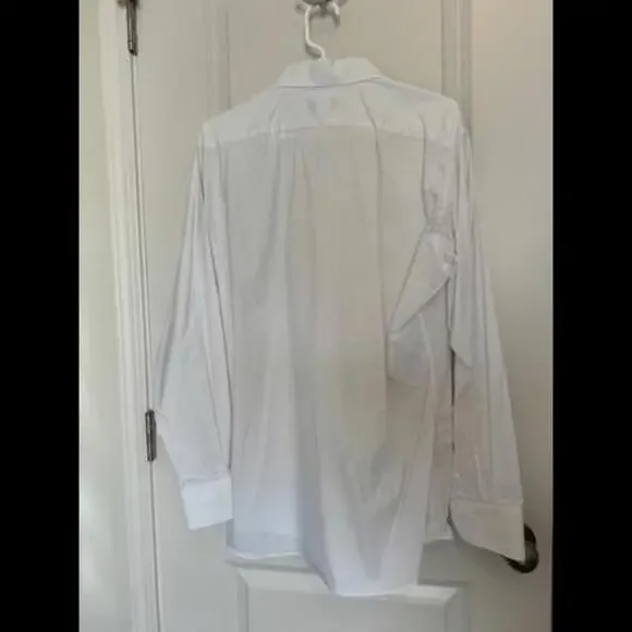 Proper Cloth - Men's Performance White Twill‎ Dress Shirt - Picture 6 of 6